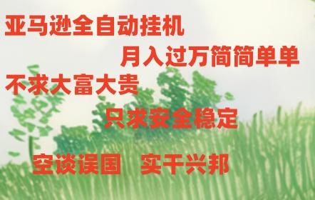 亚马逊全自动浏览挂机，，收益稳定且前景广阔-昀创网