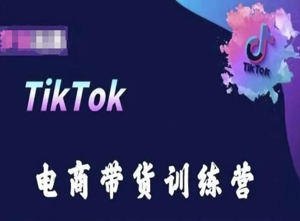 TikTok电商带货训练营，跟随时代潮流，跨境掘金-昀创网